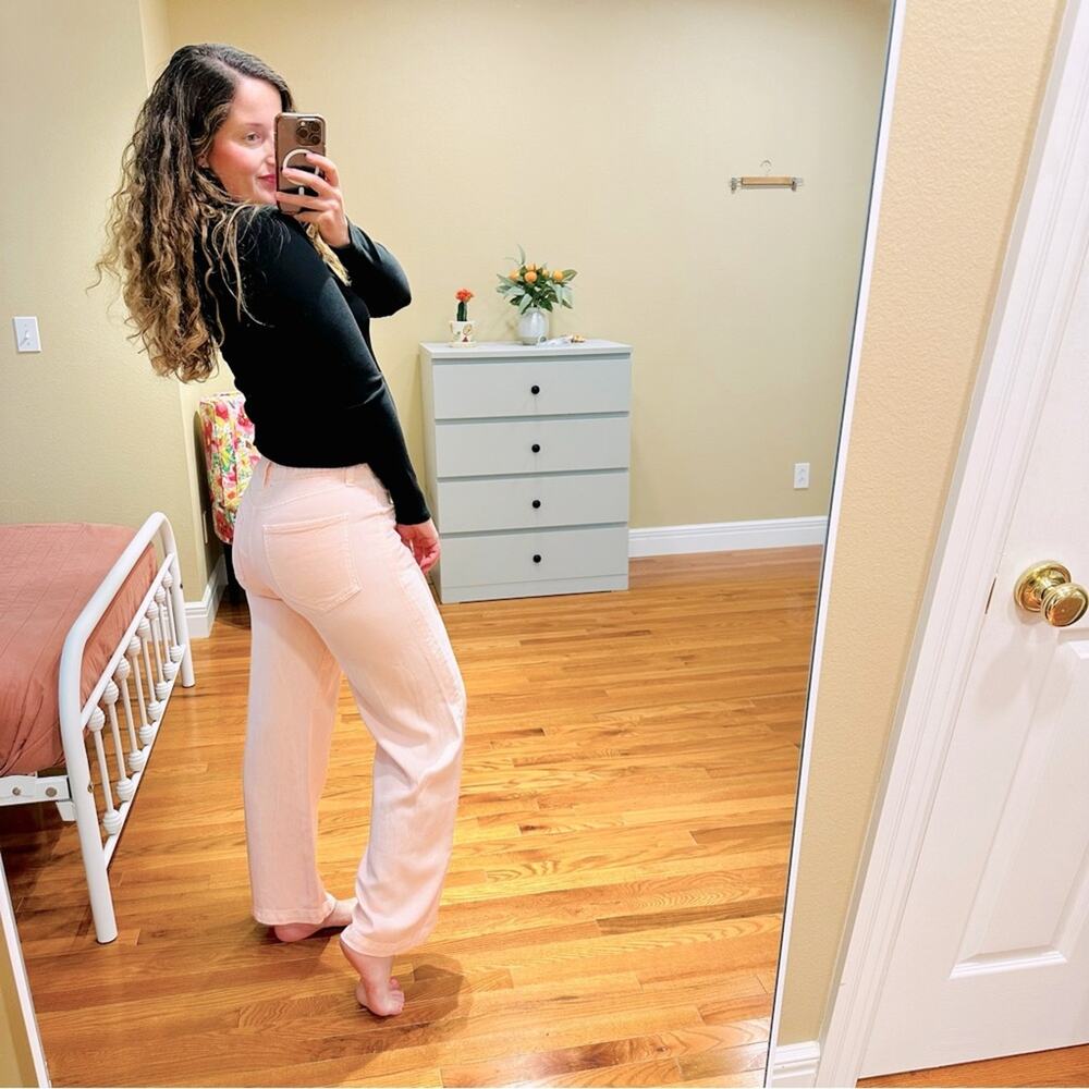 NWT Tuckernuck Xirena Pink Rianne Pant Medium